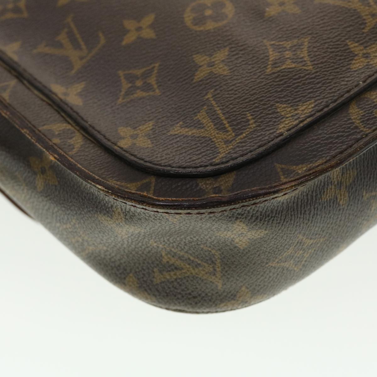 LOUIS VUITTON Monogram Saint Cloud GM Shoulder Bag M51242 LV Auth yk6641B