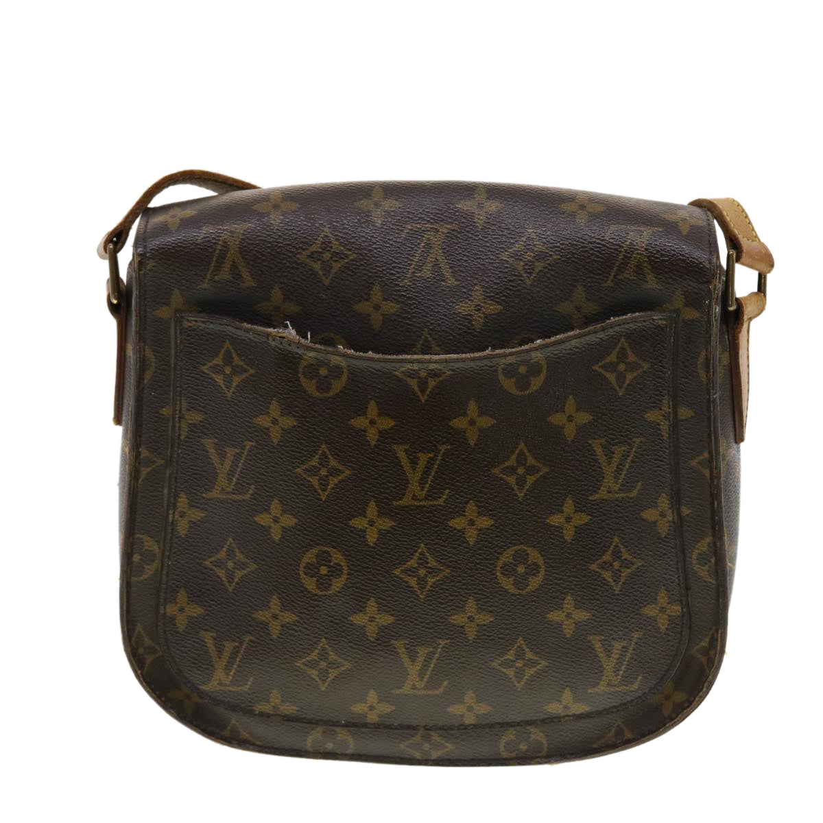 LOUIS VUITTON Monogram Saint Cloud GM Shoulder Bag M51242 LV Auth yk6641B - 0