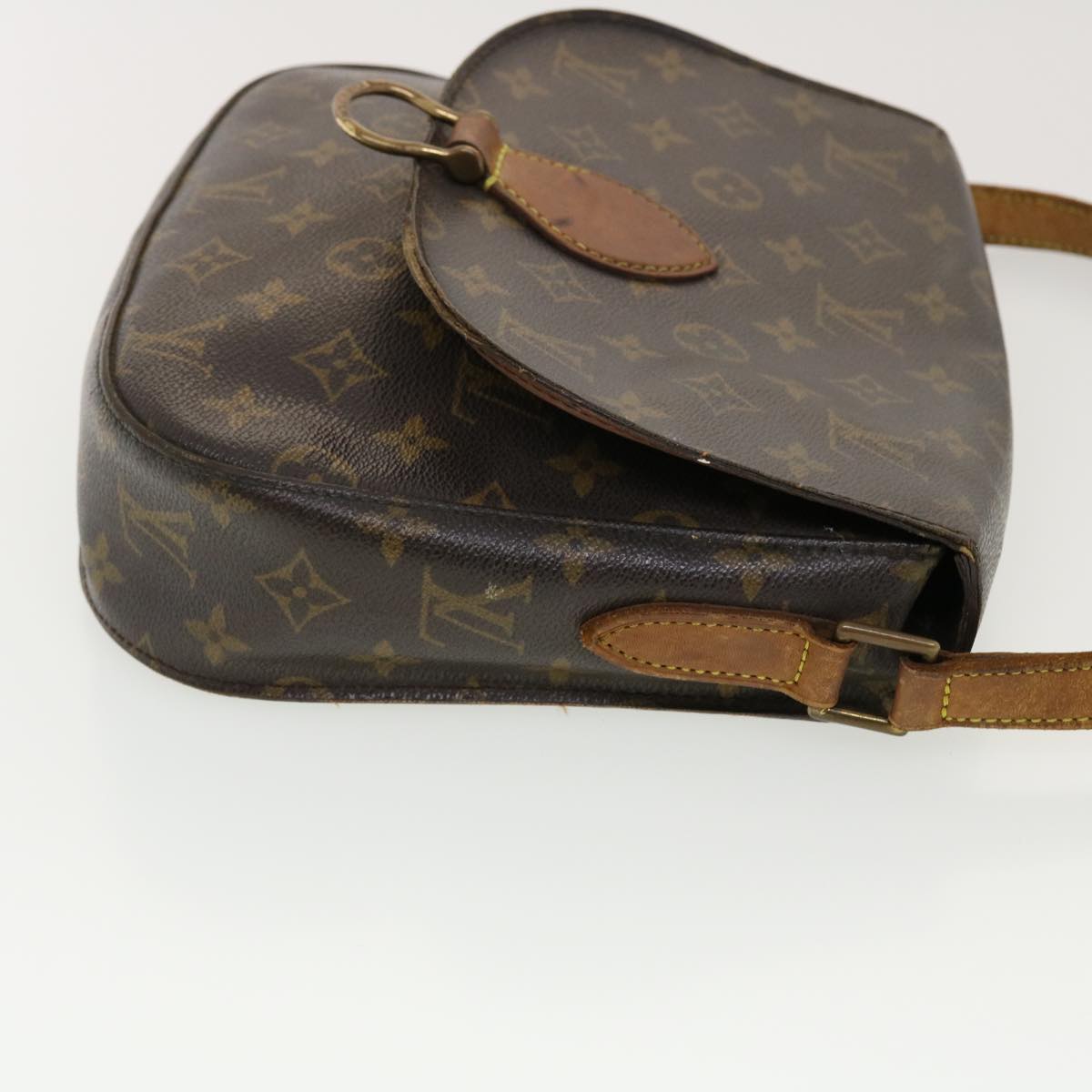 LOUIS VUITTON Monogram Saint Cloud GM Shoulder Bag M51242 LV Auth yk6641B