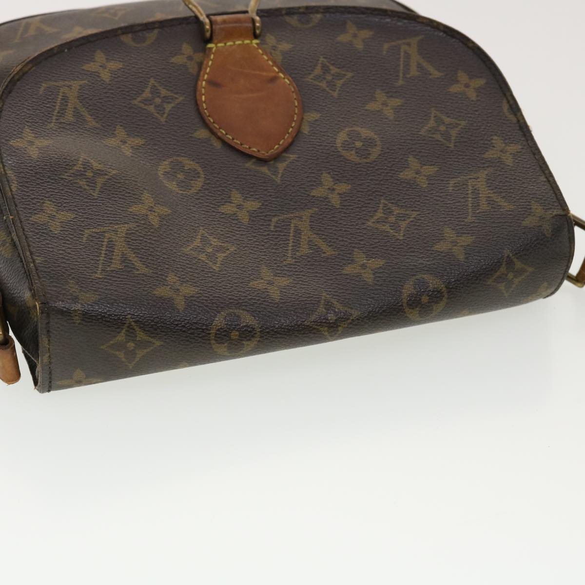 LOUIS VUITTON Monogram Saint Cloud GM Shoulder Bag M51242 LV Auth yk6641B