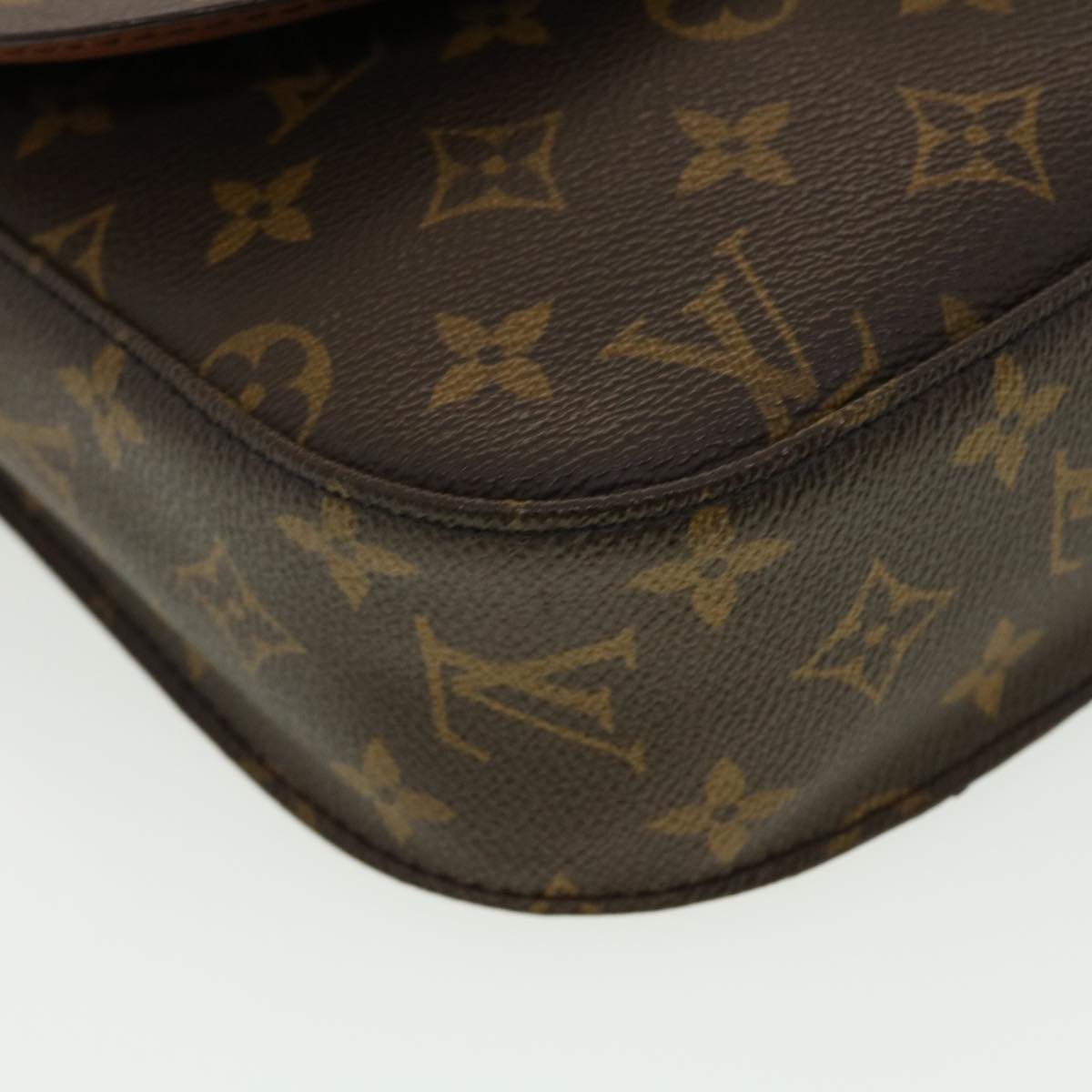 LOUIS VUITTON Monogram Saint Cloud GM Shoulder Bag M51242 LV Auth yk6643B