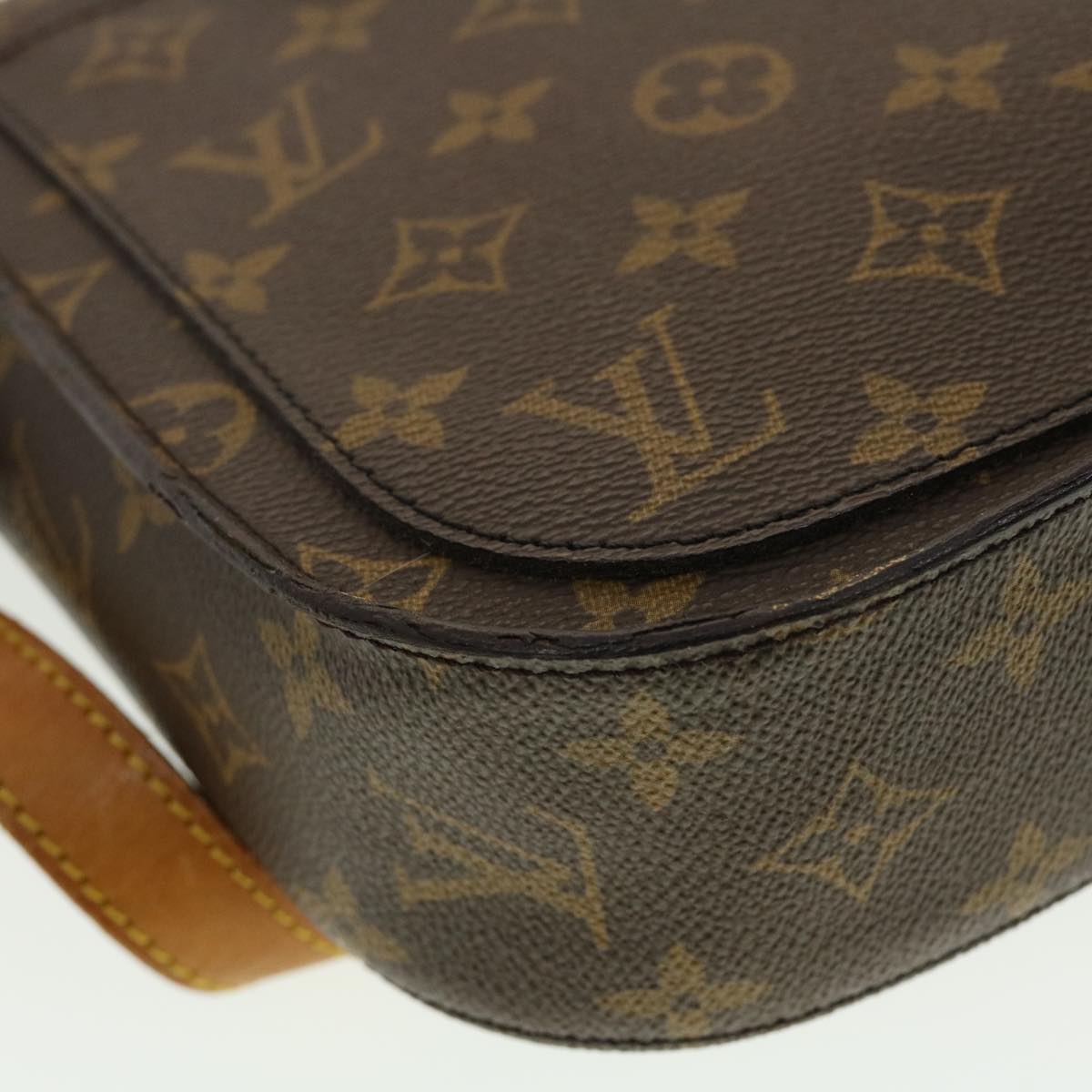 LOUIS VUITTON Monogram Saint Cloud GM Shoulder Bag M51242 LV Auth yk6643B