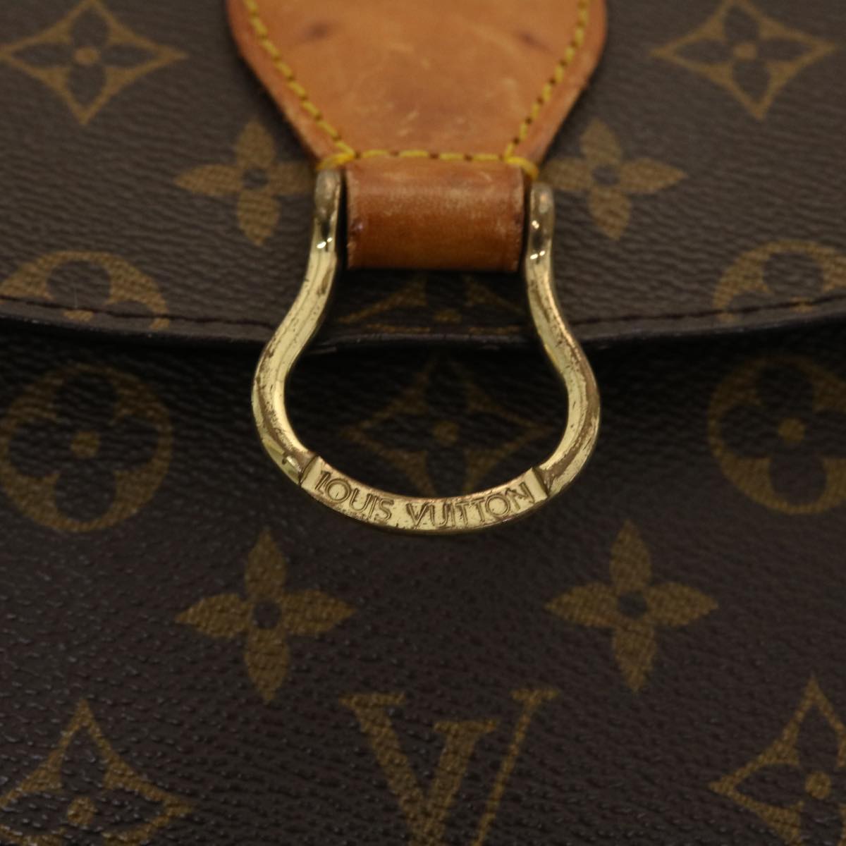 LOUIS VUITTON Monogram Saint Cloud GM Shoulder Bag M51242 LV Auth yk6643B