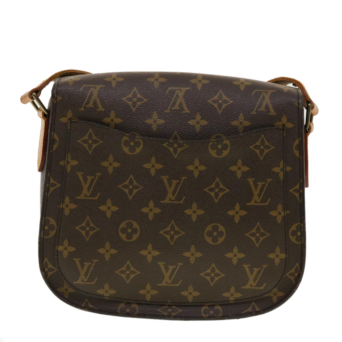 LOUIS VUITTON Monogram Saint Cloud GM Shoulder Bag M51242 LV Auth yk6643B