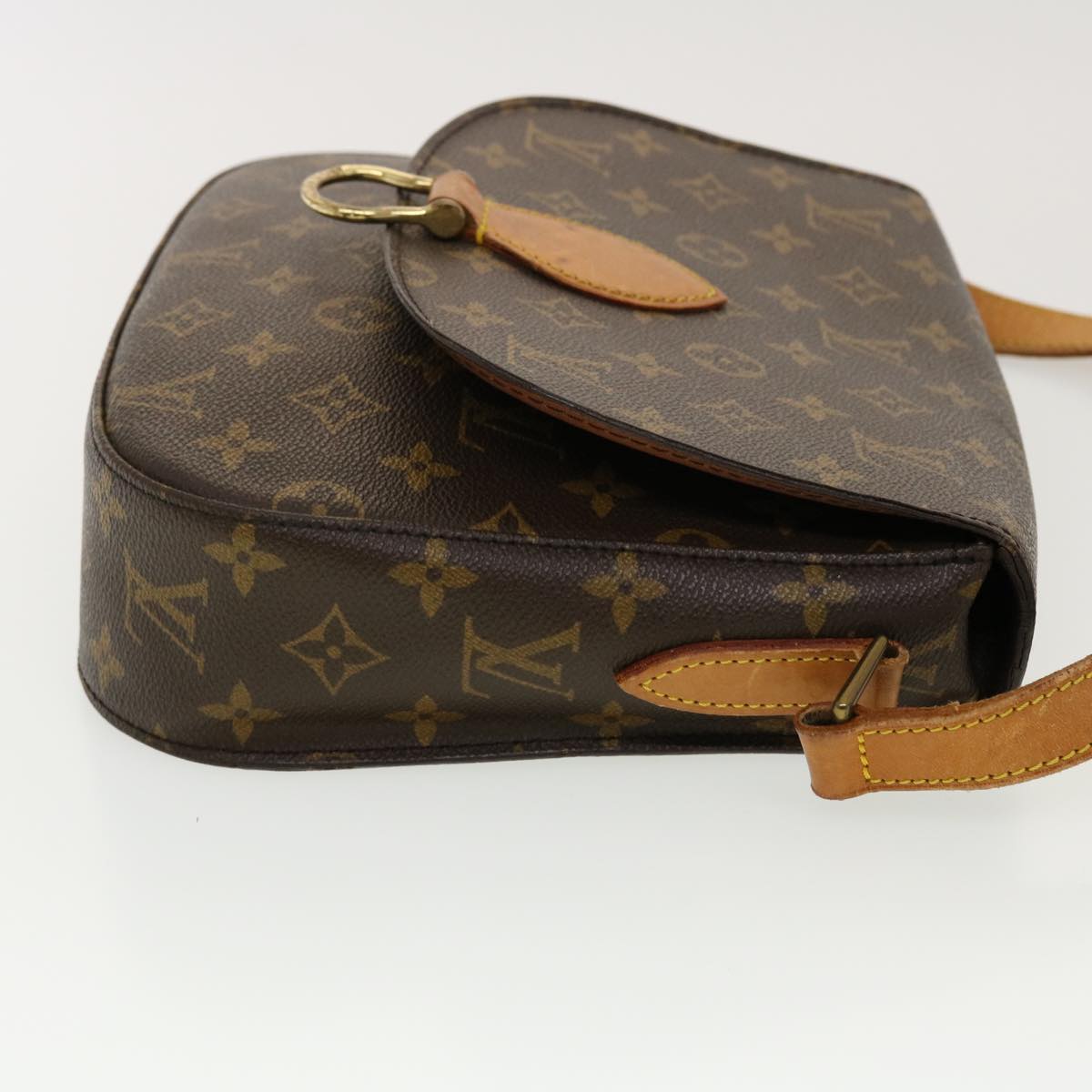 LOUIS VUITTON Monogram Saint Cloud GM Shoulder Bag M51242 LV Auth yk6643B