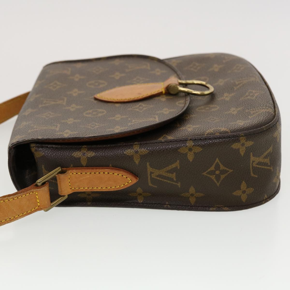 LOUIS VUITTON Monogram Saint Cloud GM Shoulder Bag M51242 LV Auth yk6643B