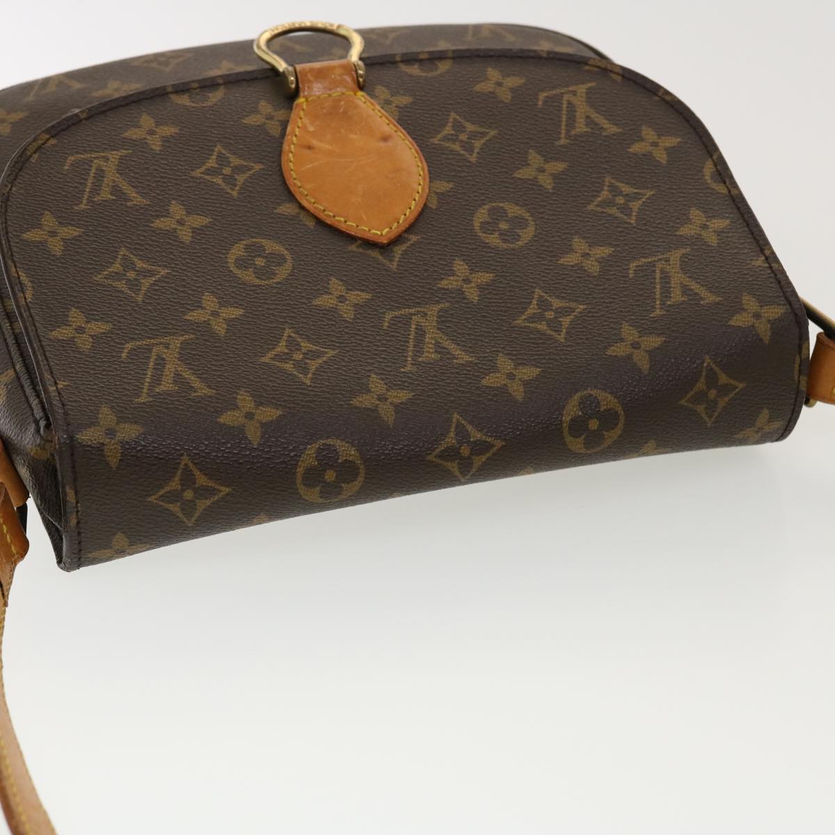 LOUIS VUITTON Monogram Saint Cloud GM Shoulder Bag M51242 LV Auth yk6643B