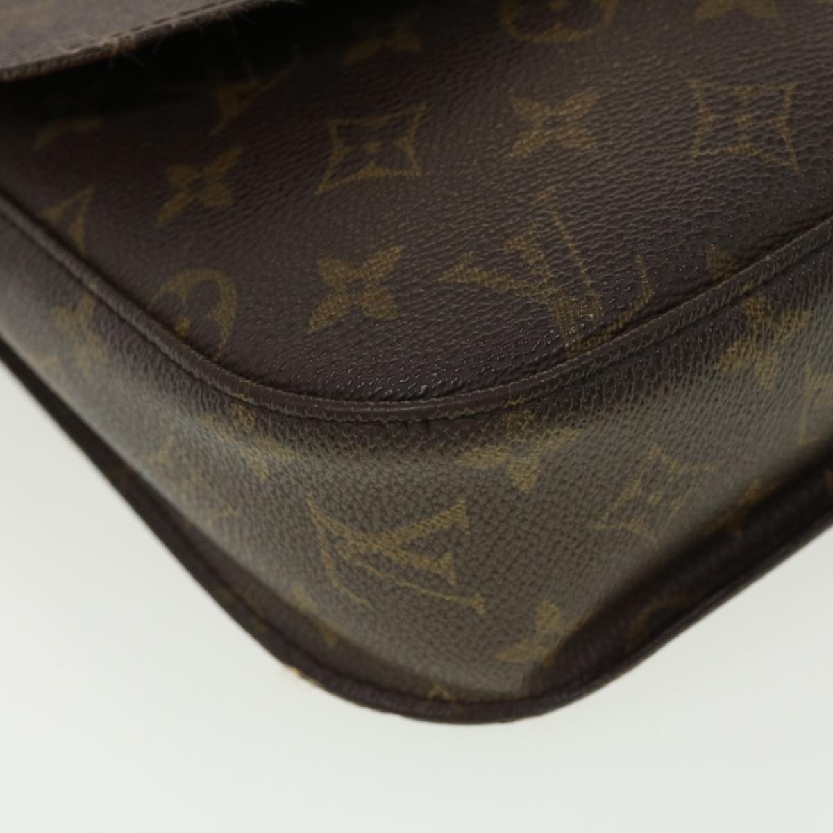 LOUIS VUITTON Monogram Saint Cloud GM Shoulder Bag M51242 LV Auth yk6701