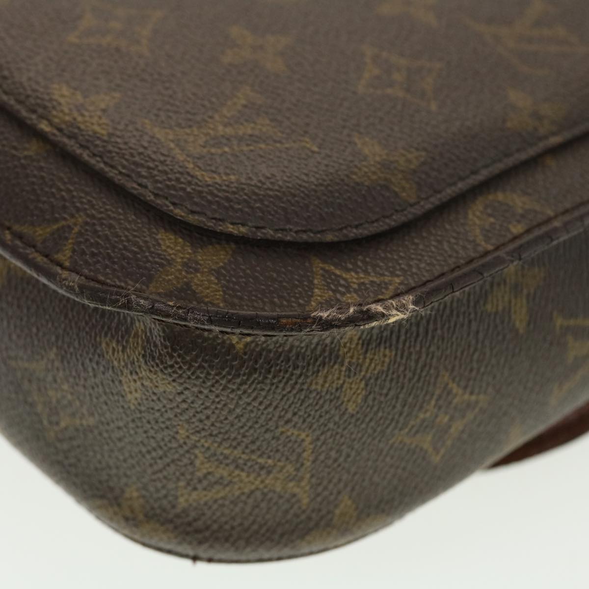 LOUIS VUITTON Monogram Saint Cloud GM Shoulder Bag M51242 LV Auth yk6701