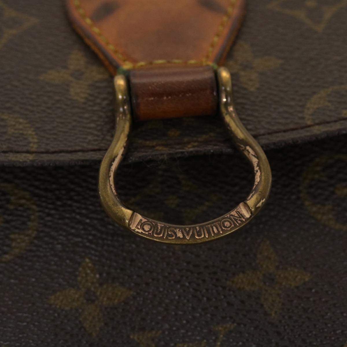 LOUIS VUITTON Monogram Saint Cloud GM Shoulder Bag M51242 LV Auth yk6701