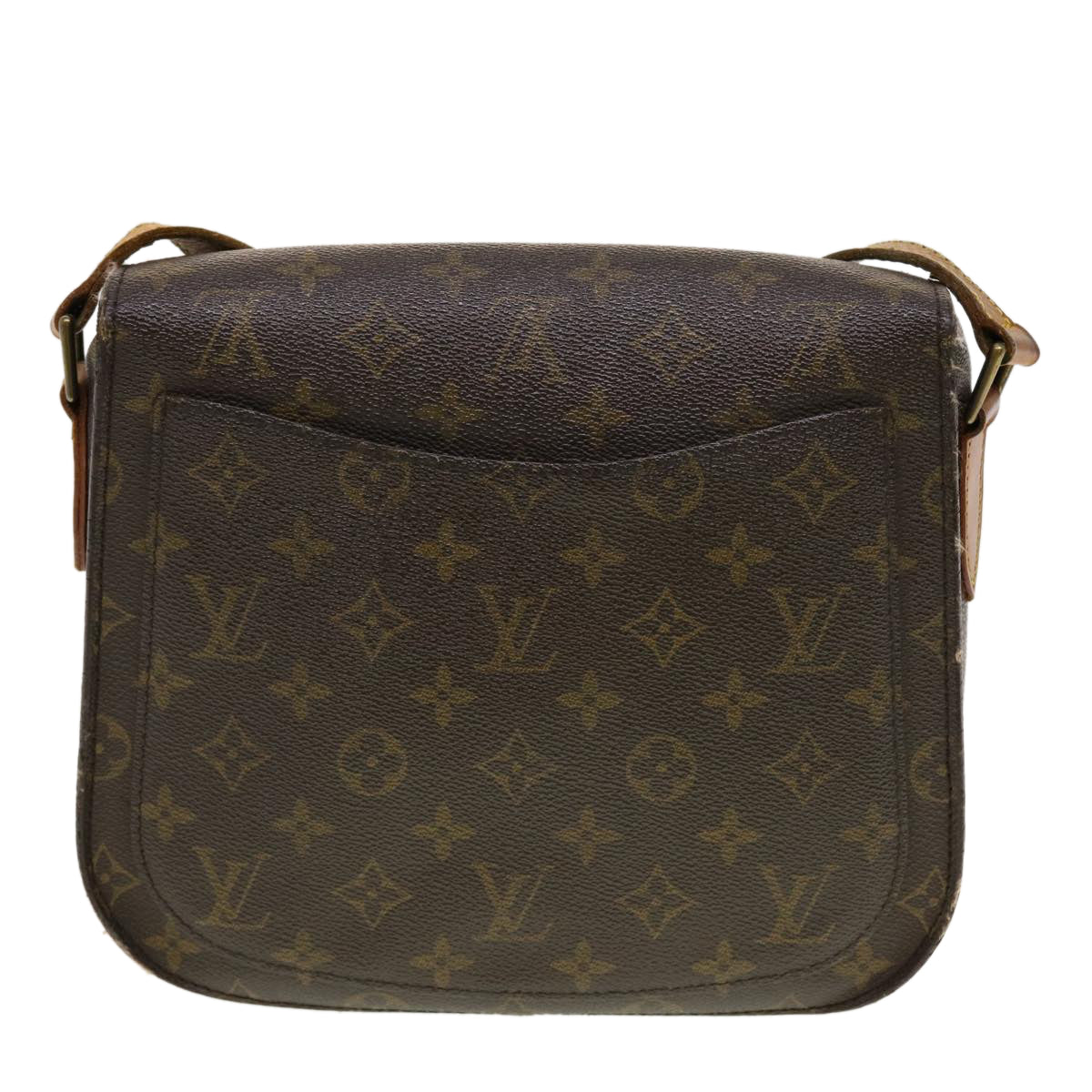 LOUIS VUITTON Monogram Saint Cloud GM Shoulder Bag M51242 LV Auth yk6701