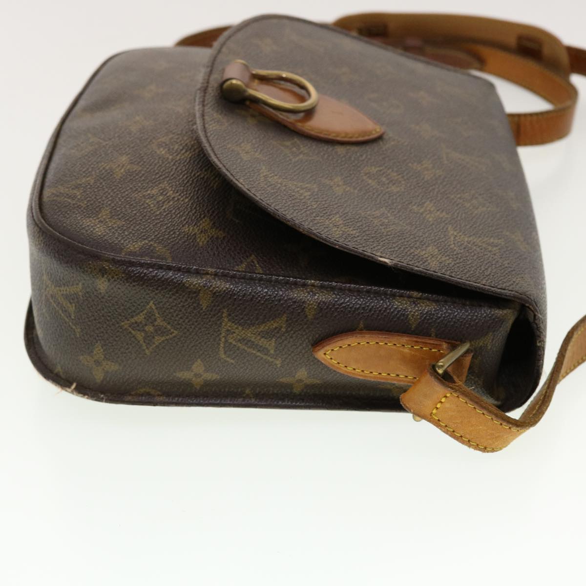 LOUIS VUITTON Monogram Saint Cloud GM Shoulder Bag M51242 LV Auth yk6701