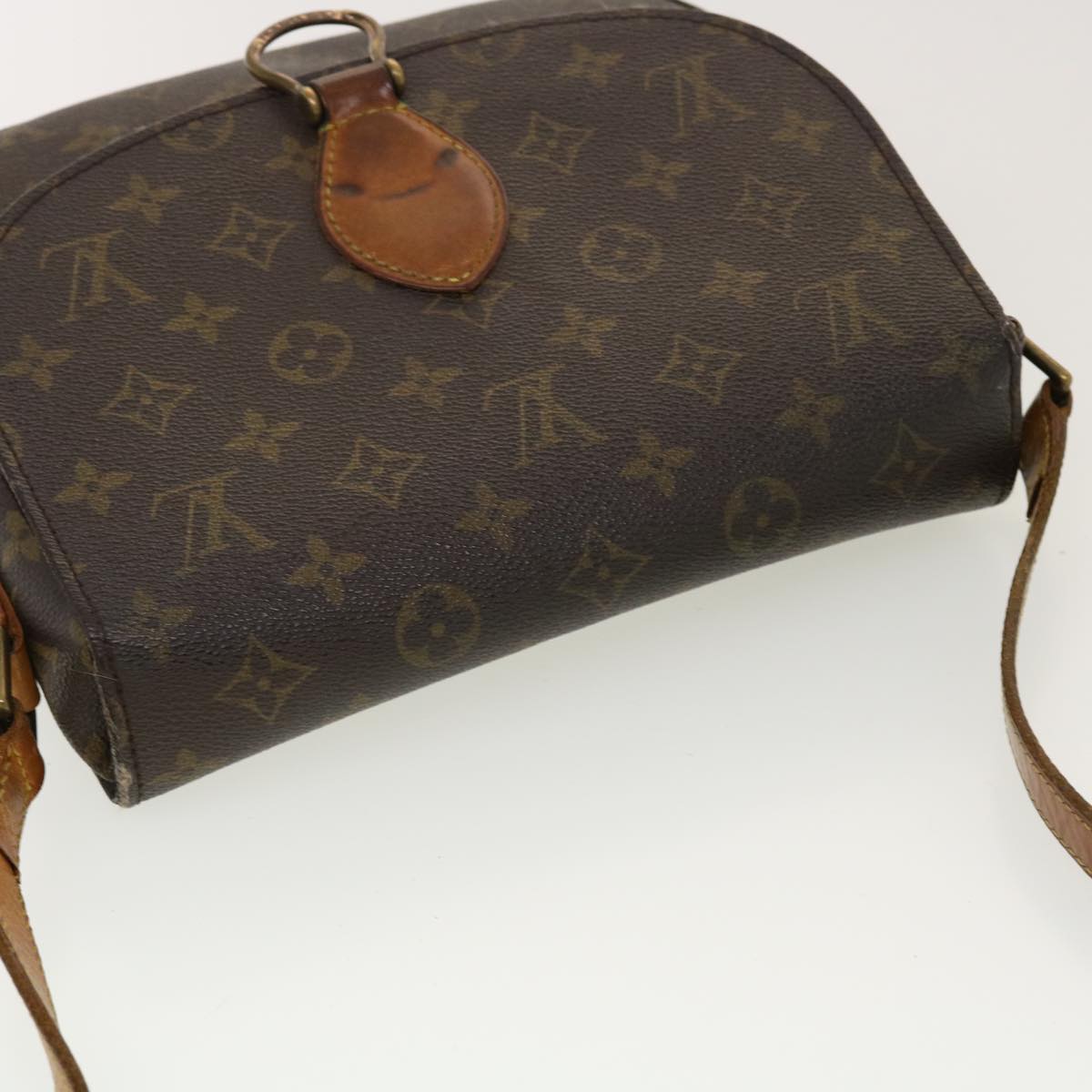 LOUIS VUITTON Monogram Saint Cloud GM Shoulder Bag M51242 LV Auth yk6701