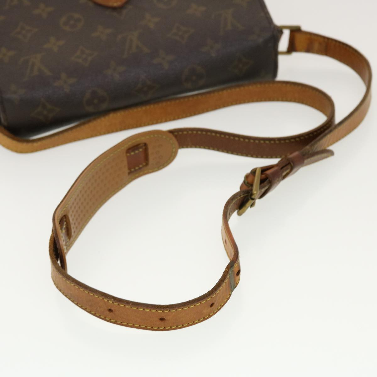 LOUIS VUITTON Monogram Saint Cloud GM Shoulder Bag M51242 LV Auth yk6701