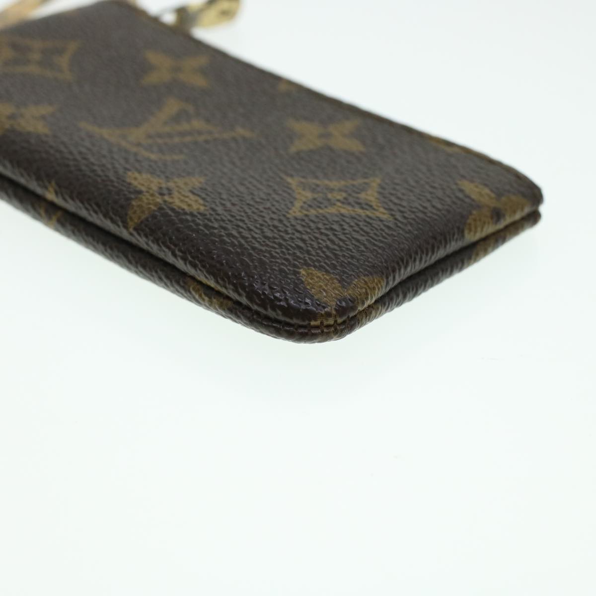 LOUIS VUITTON Monogram Pochette Cles Coin Purse M62650 LV Auth yk6763