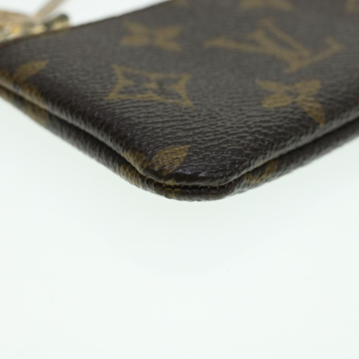 LOUIS VUITTON Monogram Pochette Cles Coin Purse M62650 LV Auth yk6763