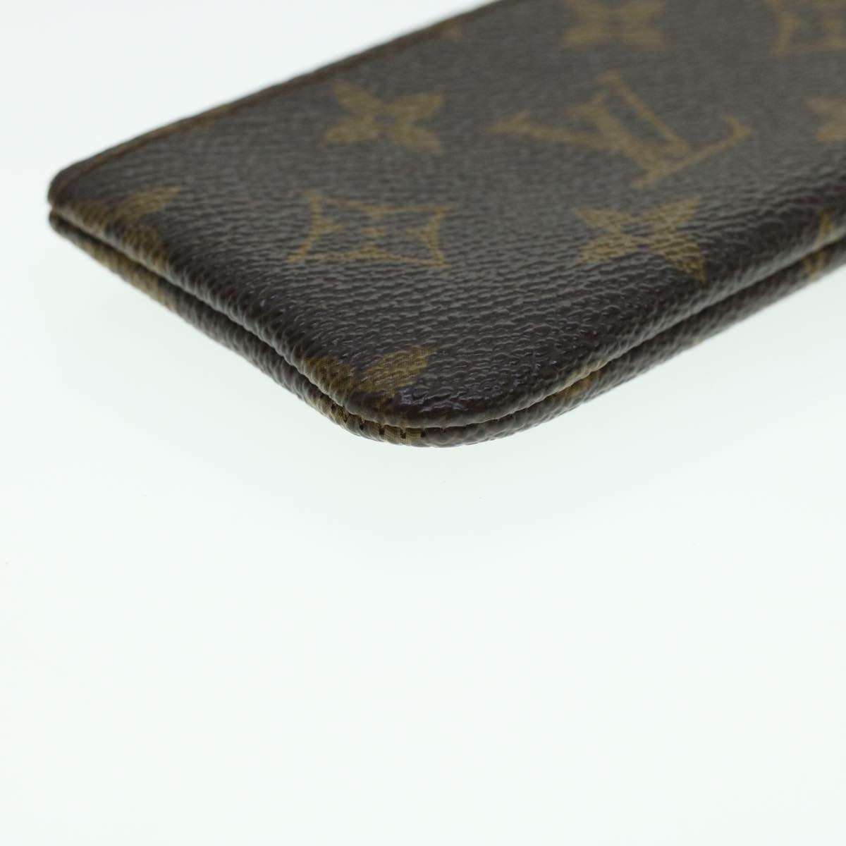 LOUIS VUITTON Monogram Pochette Cles Coin Purse M62650 LV Auth yk6763