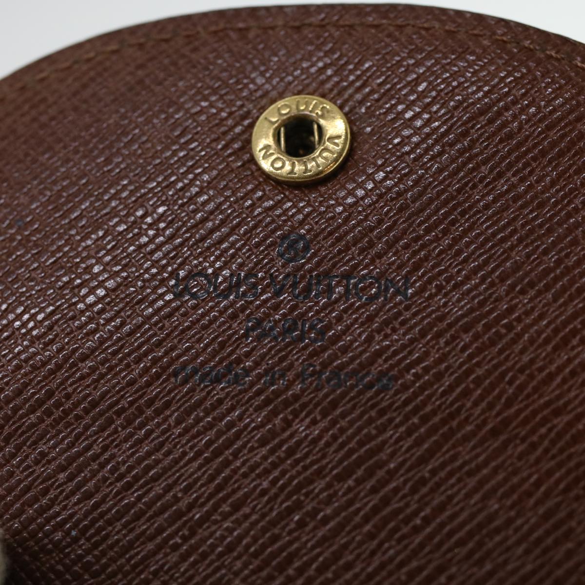 LOUIS VUITTON Monogram Porte Monnaie Guze Coin Purse M61970 LV Auth yk6776