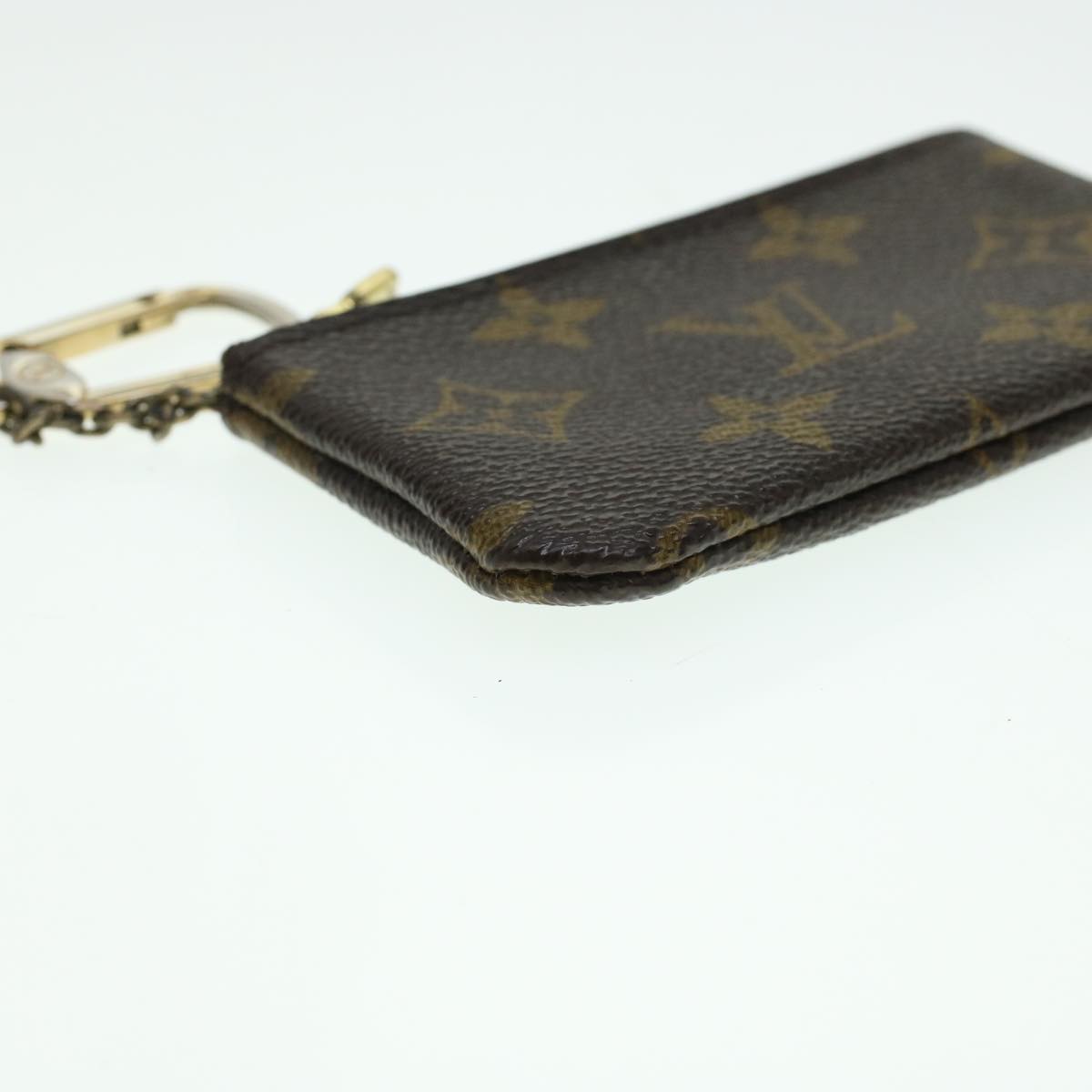 LOUIS VUITTON Monogram Pochette Cles Coin Purse M62650 LV Auth yk6777