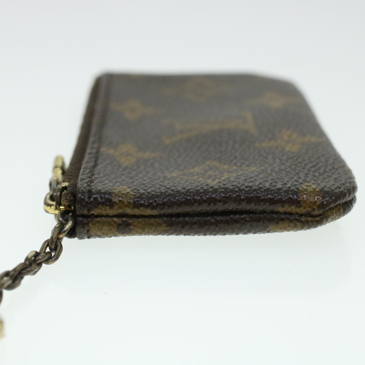 LOUIS VUITTON Monogram Pochette Cles Coin Purse M62650 LV Auth yk6777