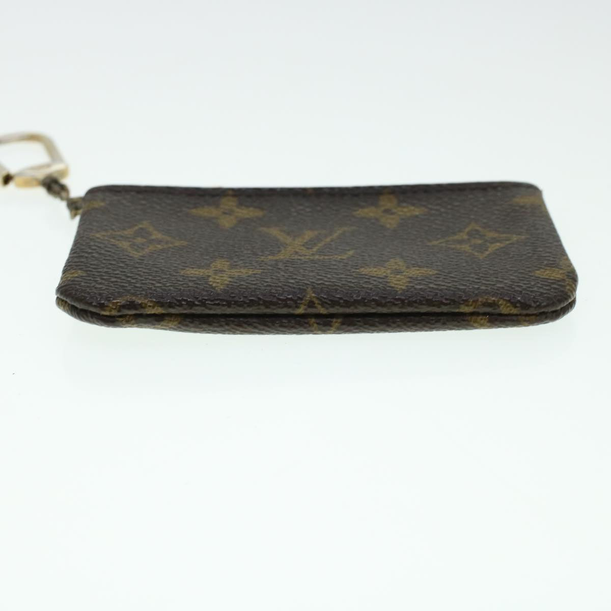 LOUIS VUITTON Monogram Pochette Cles Coin Purse M62650 LV Auth yk6777