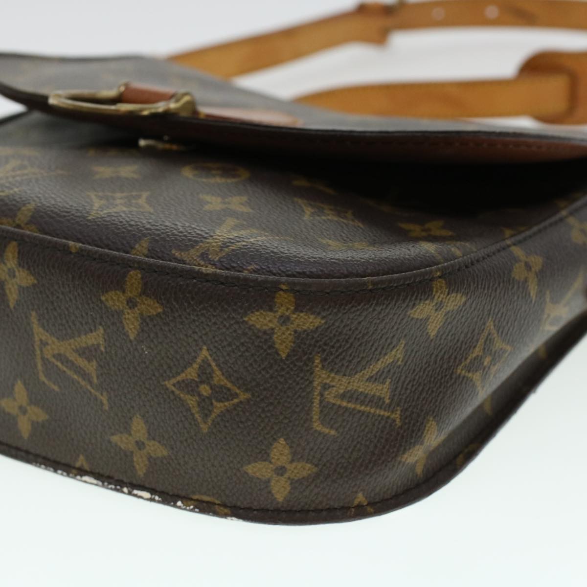 LOUIS VUITTON Monogram Saint Cloud GM Shoulder Bag M51242 LV Auth yk6784