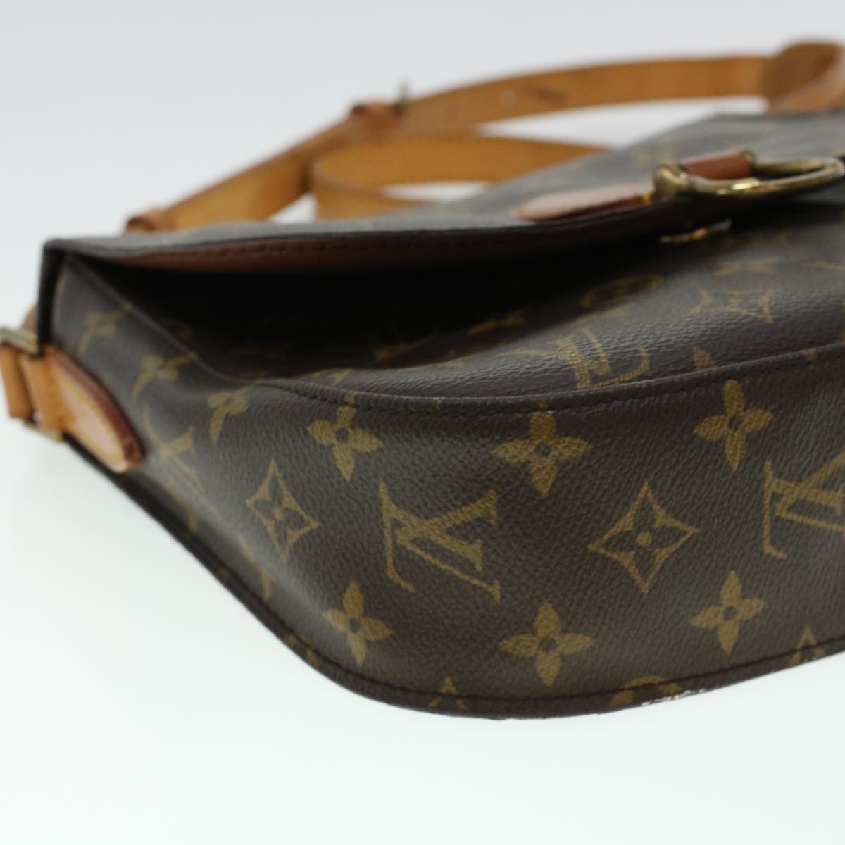 LOUIS VUITTON Monogram Saint Cloud GM Shoulder Bag M51242 LV Auth yk6784