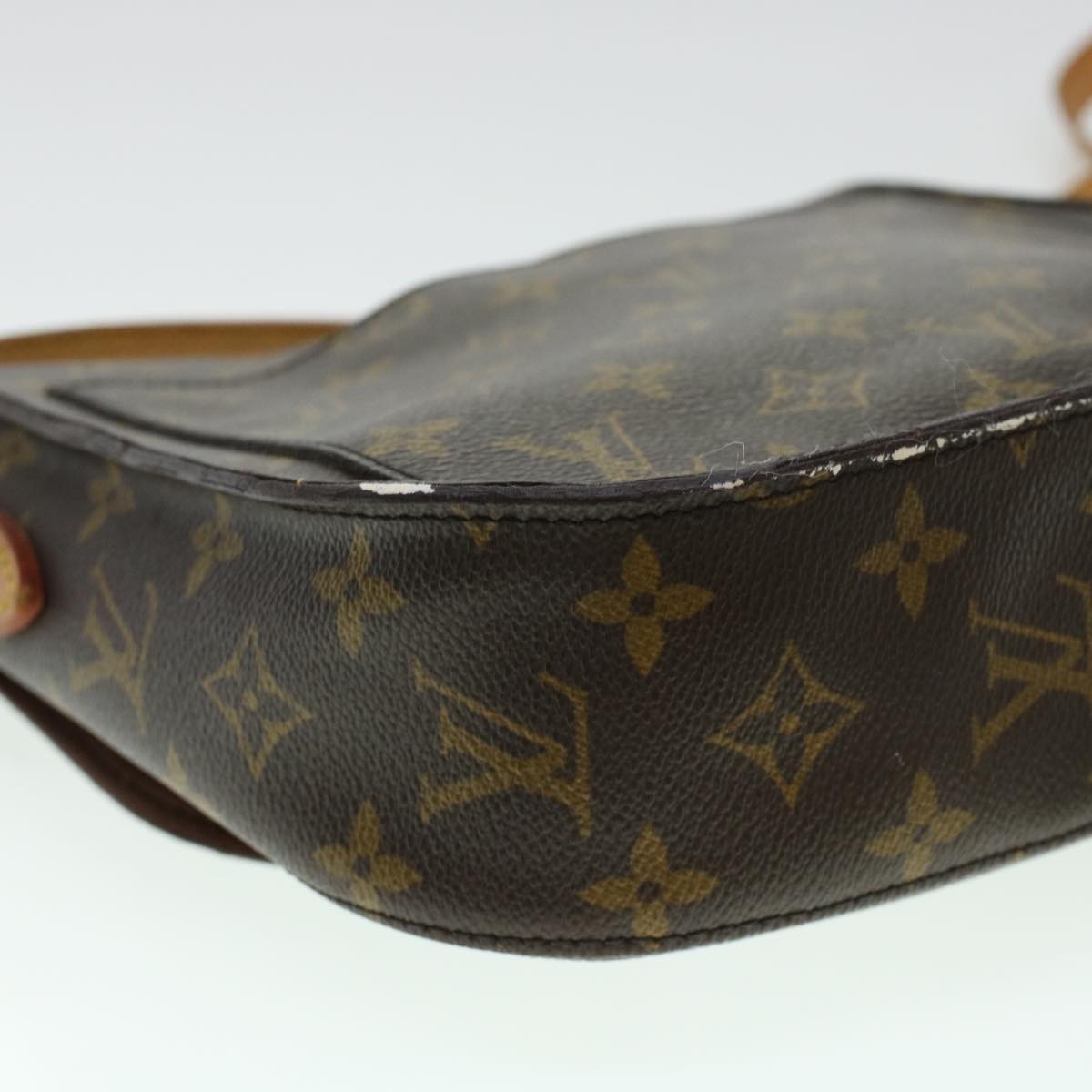 LOUIS VUITTON Monogram Saint Cloud GM Shoulder Bag M51242 LV Auth yk6784