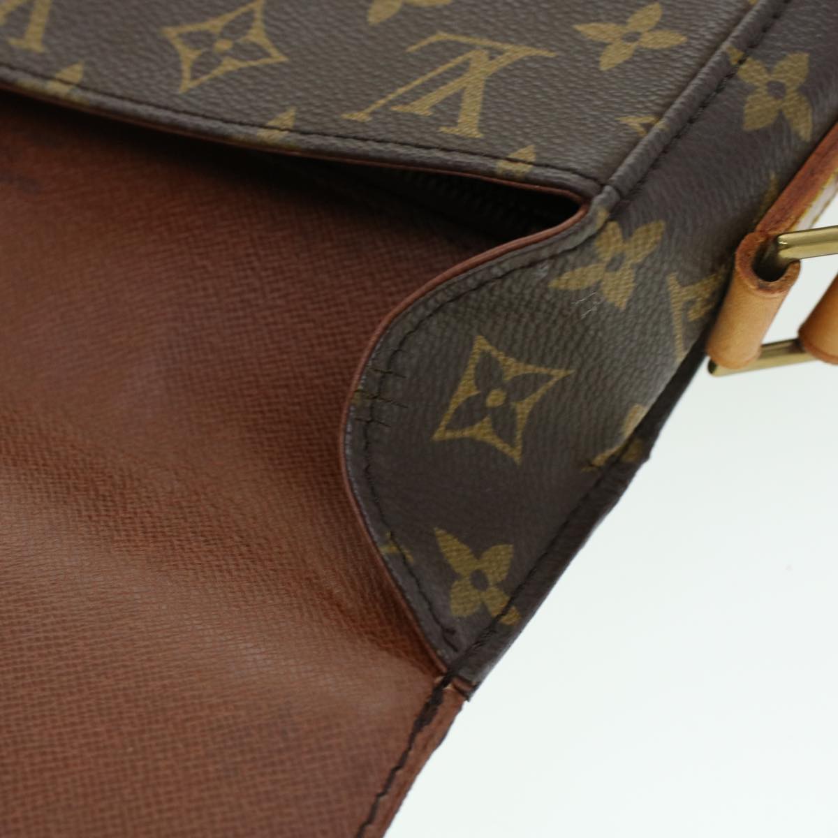 LOUIS VUITTON Monogram Saint Cloud GM Shoulder Bag M51242 LV Auth yk6784