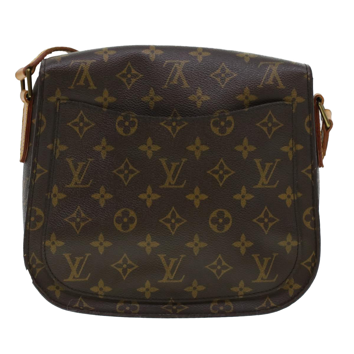 LOUIS VUITTON Monogram Saint Cloud GM Shoulder Bag M51242 LV Auth yk6784