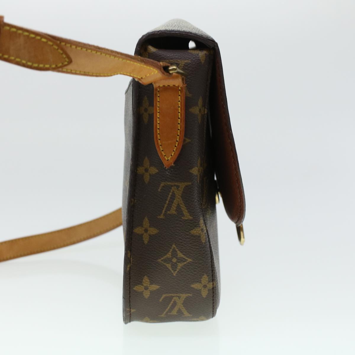 LOUIS VUITTON Monogram Saint Cloud GM Shoulder Bag M51242 LV Auth yk6784