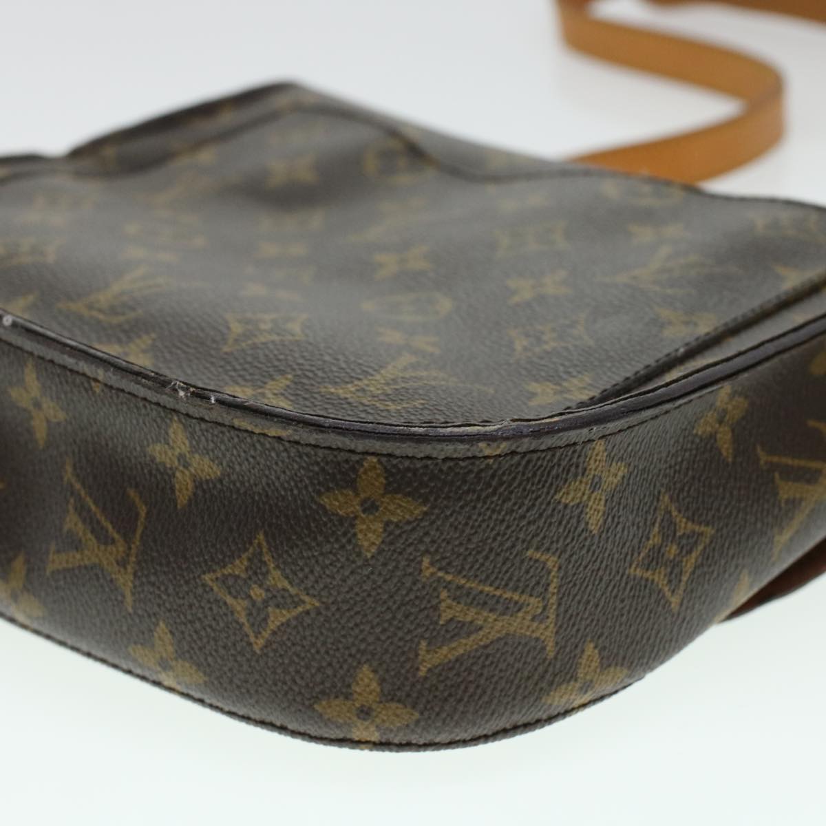 LOUIS VUITTON Monogram Saint Cloud GM Shoulder Bag M51242 LV Auth yk6812B