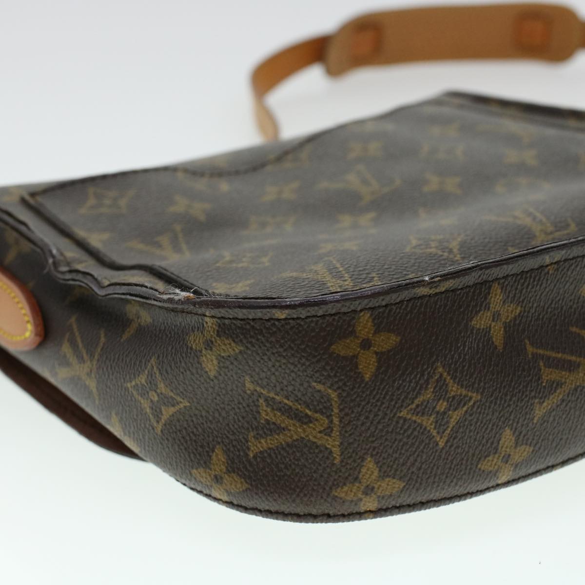 LOUIS VUITTON Monogram Saint Cloud GM Shoulder Bag M51242 LV Auth yk6812B