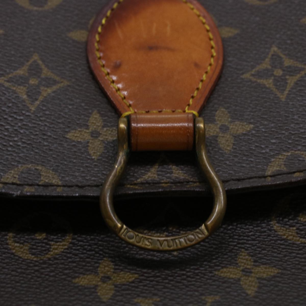 LOUIS VUITTON Monogram Saint Cloud GM Shoulder Bag M51242 LV Auth yk6812B