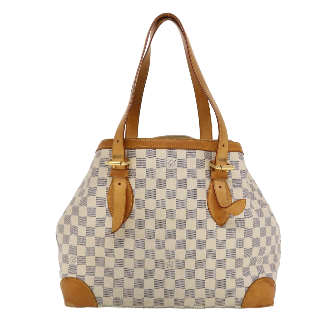 LOUIS VUITTON Damier Azur Hampstead MM Tote Bag N51206 LV Auth yk6838B - 0