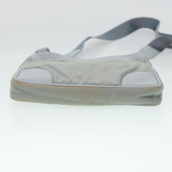 PRADA Shoulder Bag Nylon Blue Auth yk6849B