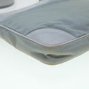 PRADA Shoulder Bag Nylon Blue Auth yk6849B-18