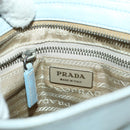 PRADA Shoulder Bag Nylon Blue Auth yk6849B-21