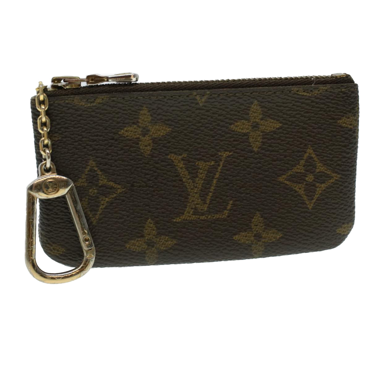 LOUIS VUITTON Monogram Pochette Cles Coin Purse M62650 LV Auth yk6854B