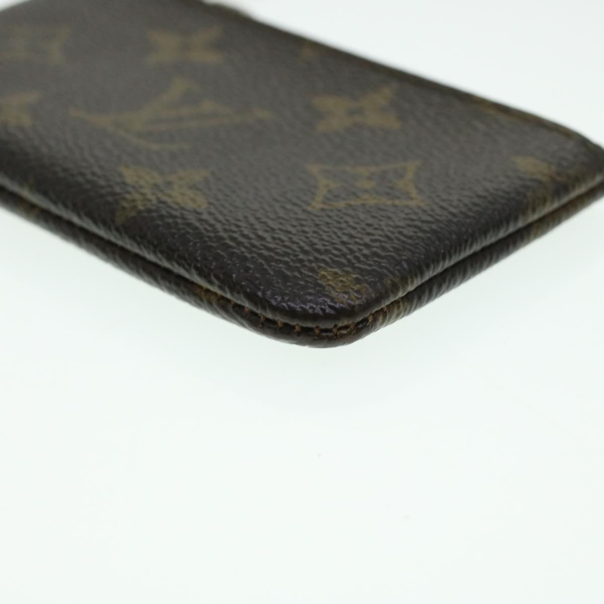 LOUIS VUITTON Monogram Pochette Cles Coin Purse M62650 LV Auth yk6854B