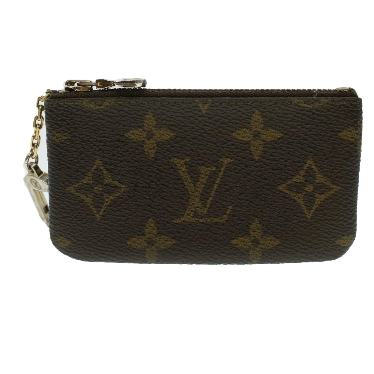 LOUIS VUITTON Monogram Pochette Cles Coin Purse M62650 LV Auth yk6854B