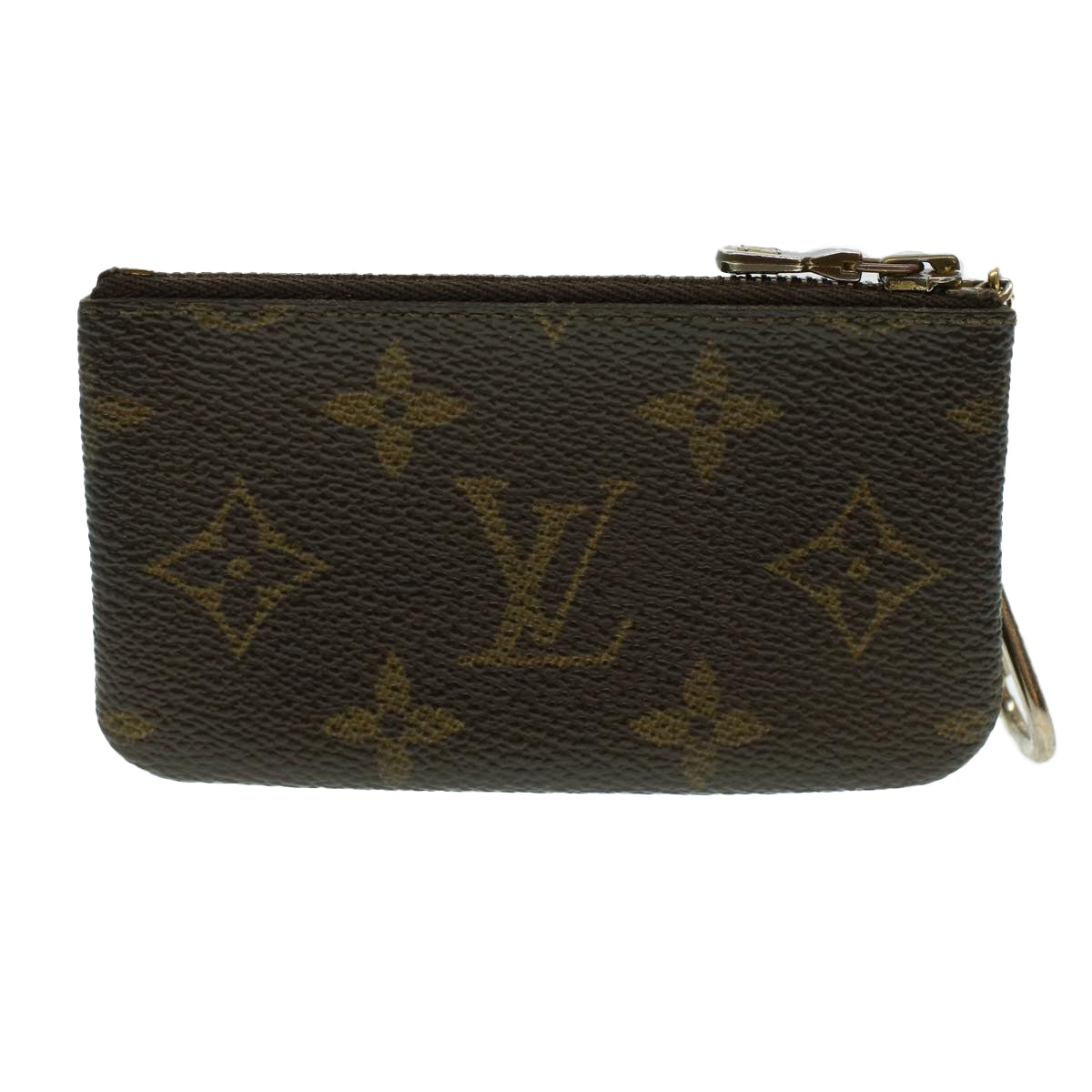 LOUIS VUITTON Monogram Pochette Cles Coin Purse M62650 LV Auth yk6854B - 0