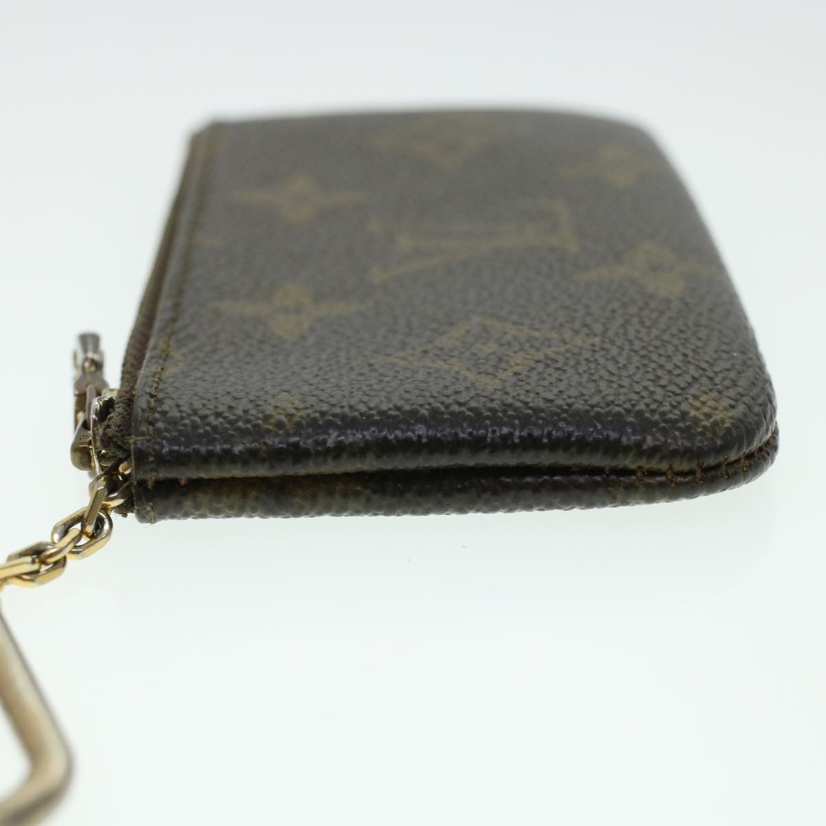 LOUIS VUITTON Monogram Pochette Cles Coin Purse M62650 LV Auth yk6854B