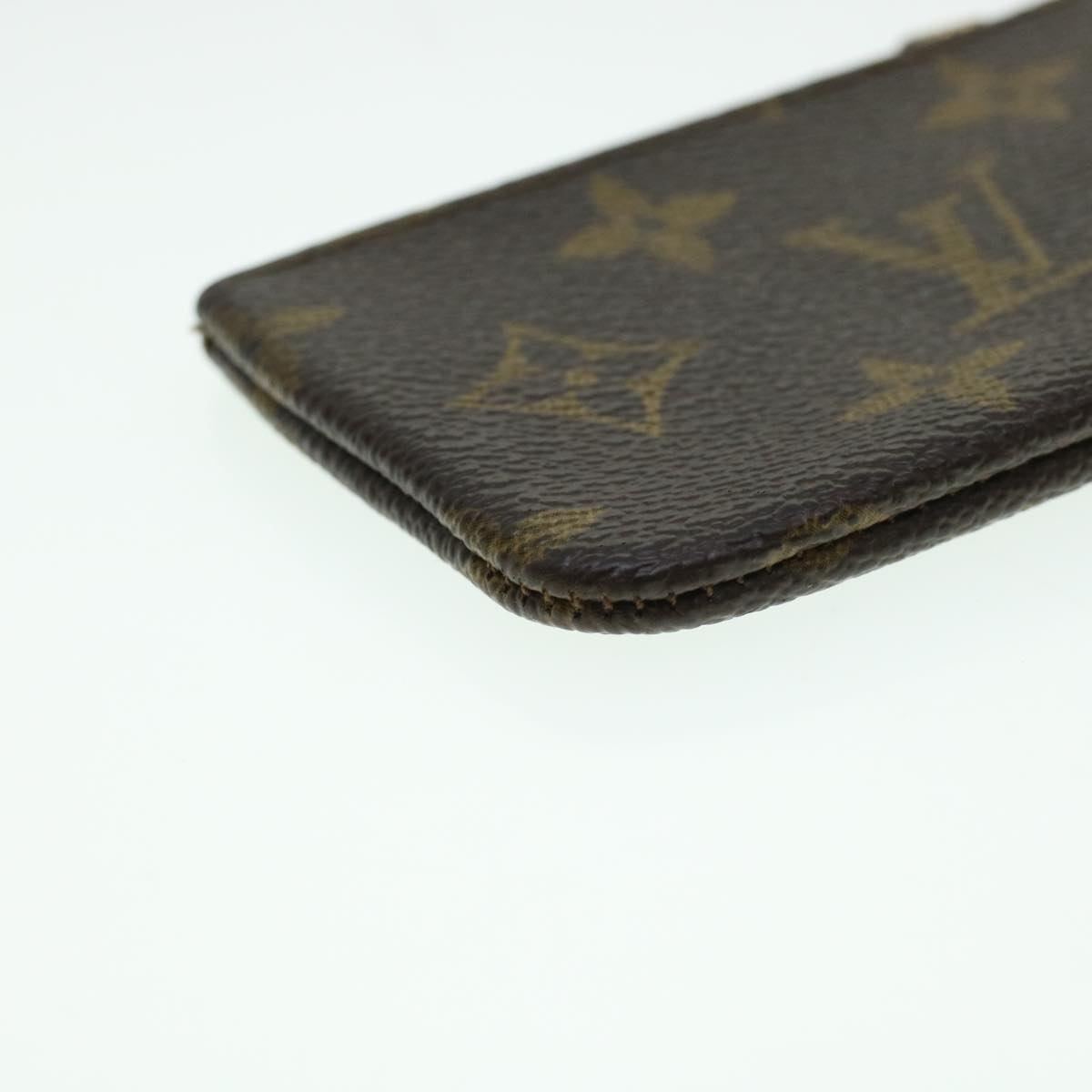 LOUIS VUITTON Monogram Pochette Cles Coin Purse M62650 LV Auth yk6858B