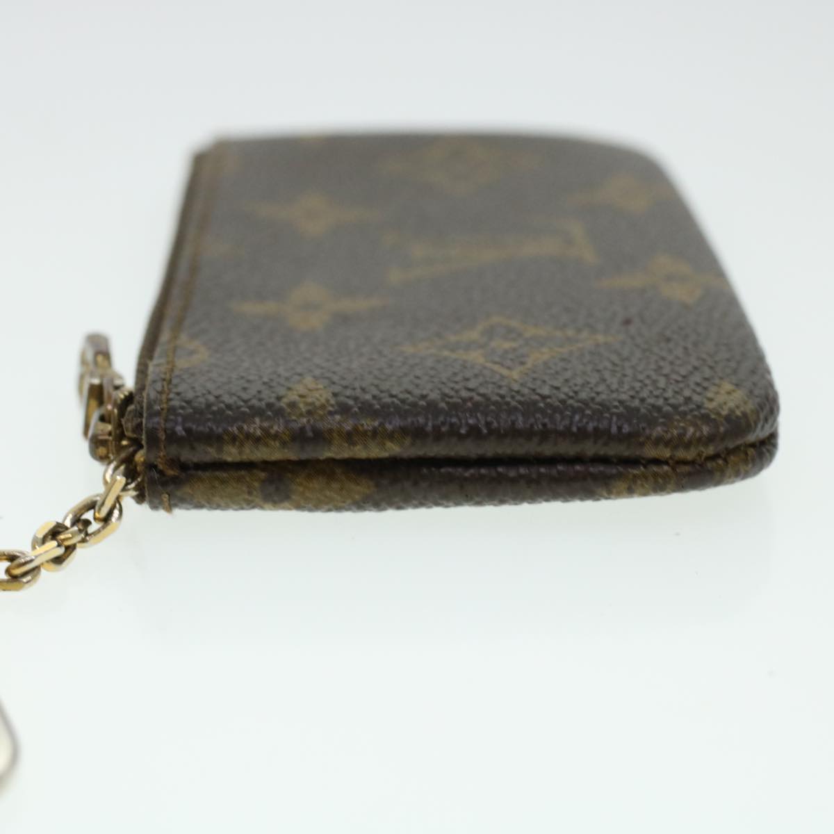 LOUIS VUITTON Monogram Pochette Cles Coin Purse M62650 LV Auth yk6858B