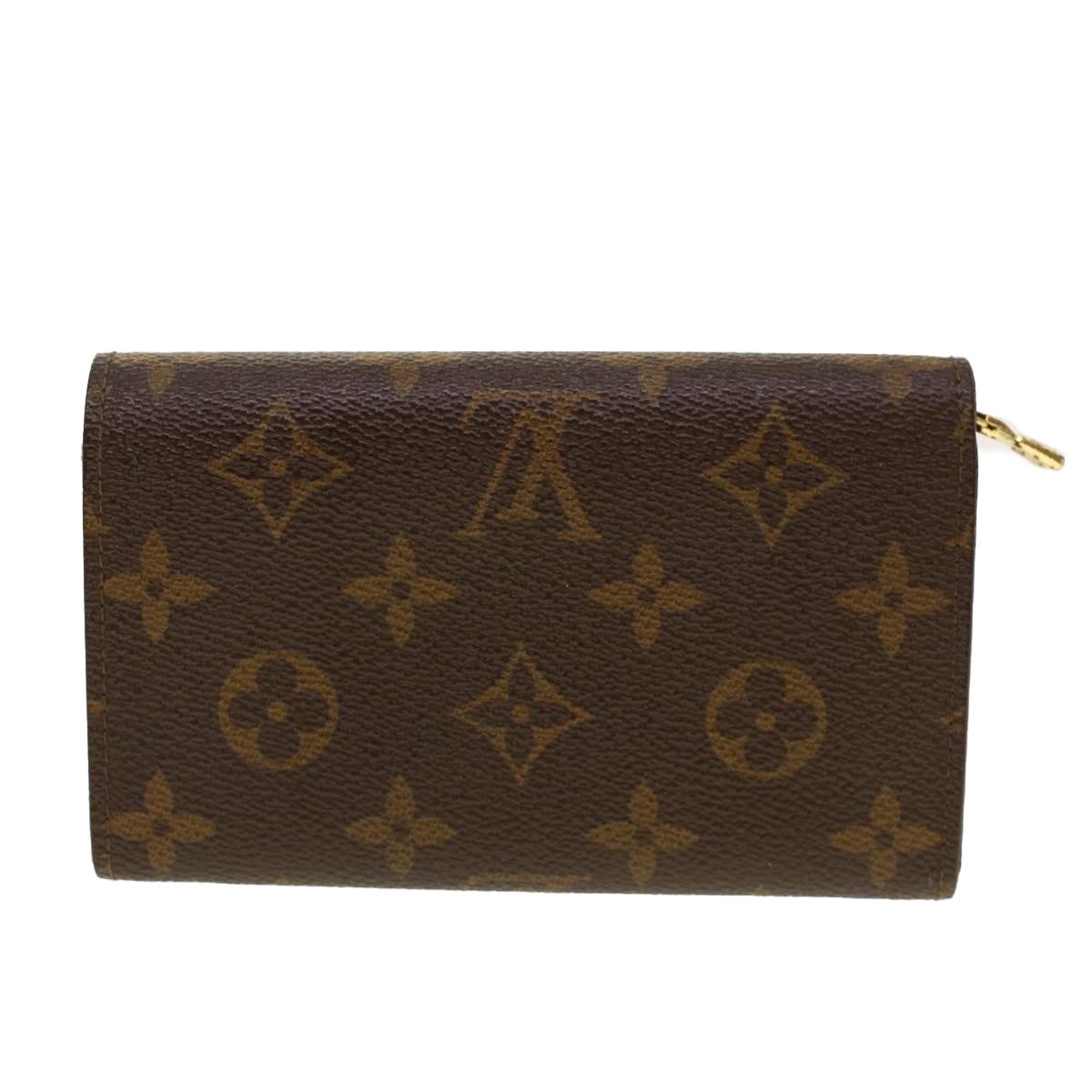 LOUIS VUITTON Monogram Porte Monnaie Billets Tresor Wallet M61730 Auth yk6861B - 0