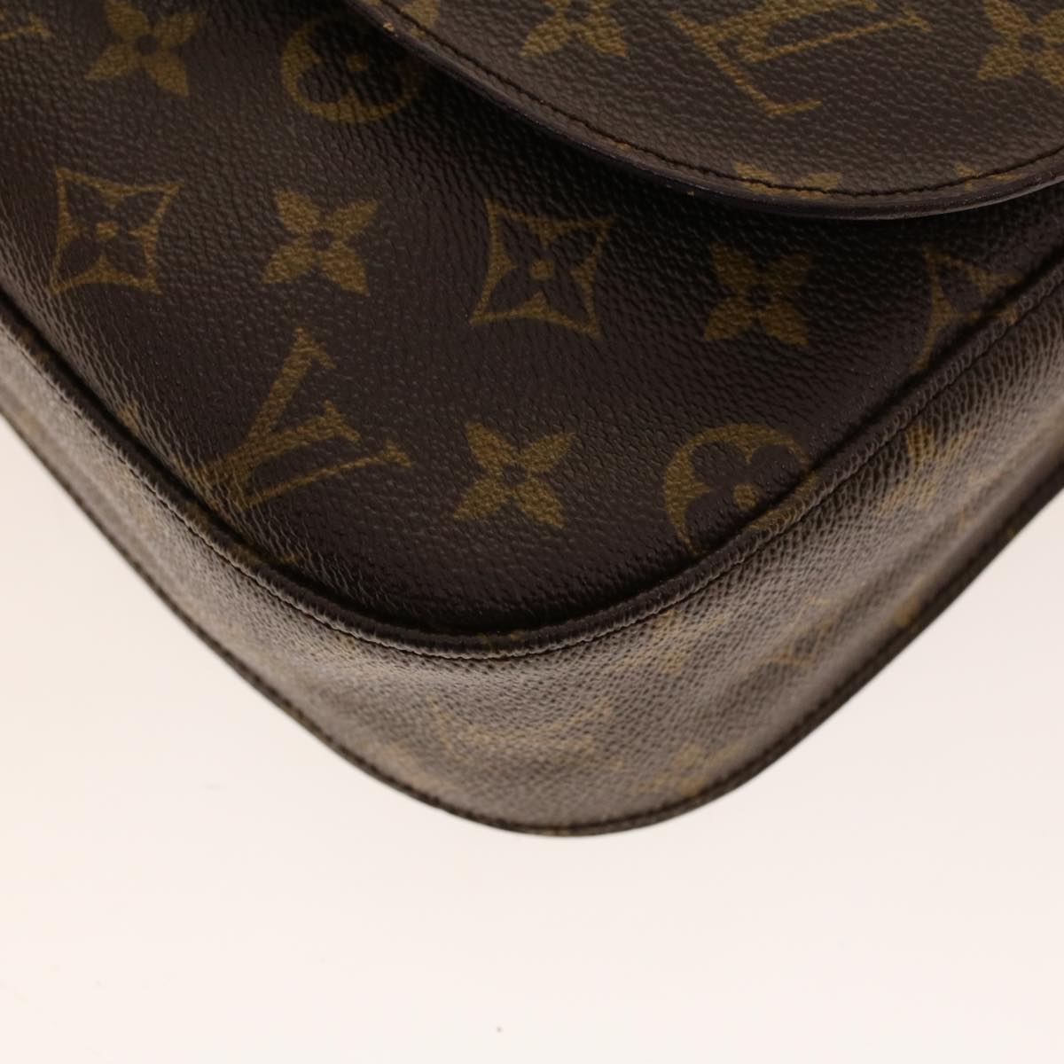 LOUIS VUITTON Monogram Saint Cloud GM Shoulder Bag M51242 LV Auth yk6901B