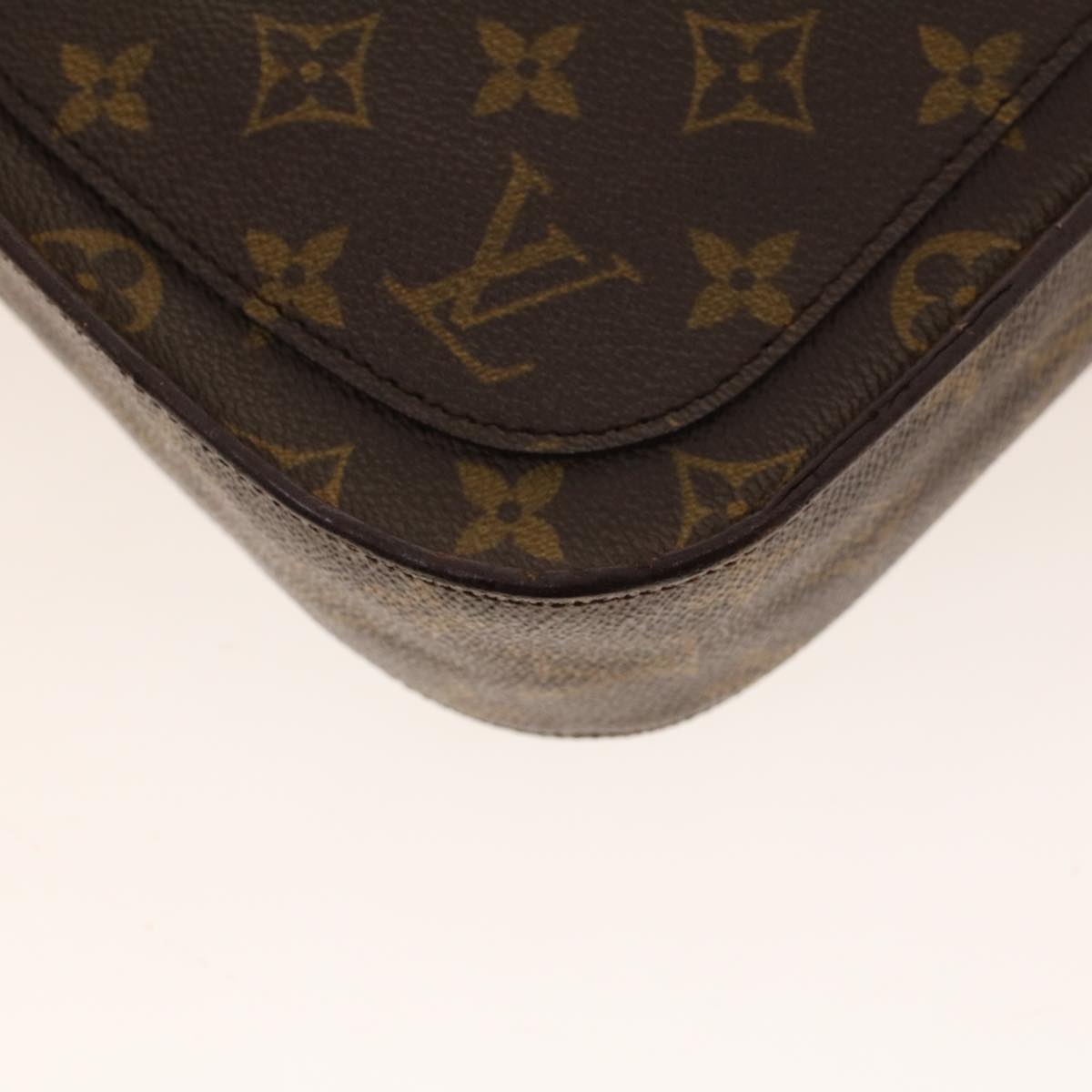 LOUIS VUITTON Monogram Saint Cloud GM Shoulder Bag M51242 LV Auth yk6901B