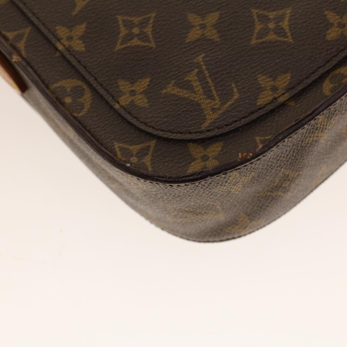 LOUIS VUITTON Monogram Saint Cloud GM Shoulder Bag M51242 LV Auth yk6901B