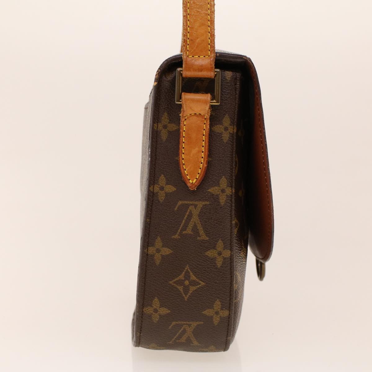 LOUIS VUITTON Monogram Saint Cloud GM Shoulder Bag M51242 LV Auth yk6901B